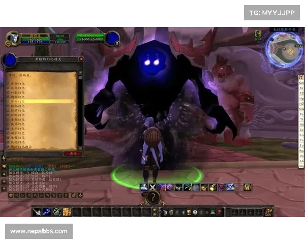 魔兽世界怀旧服：框体移动，中心永恒